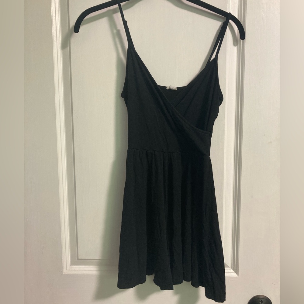 Faux wrap stretchy soft romper
